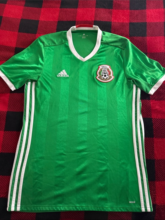 adidas Other - Mexico 🇲🇽 2016-17 Adidas Home National Team Jersey